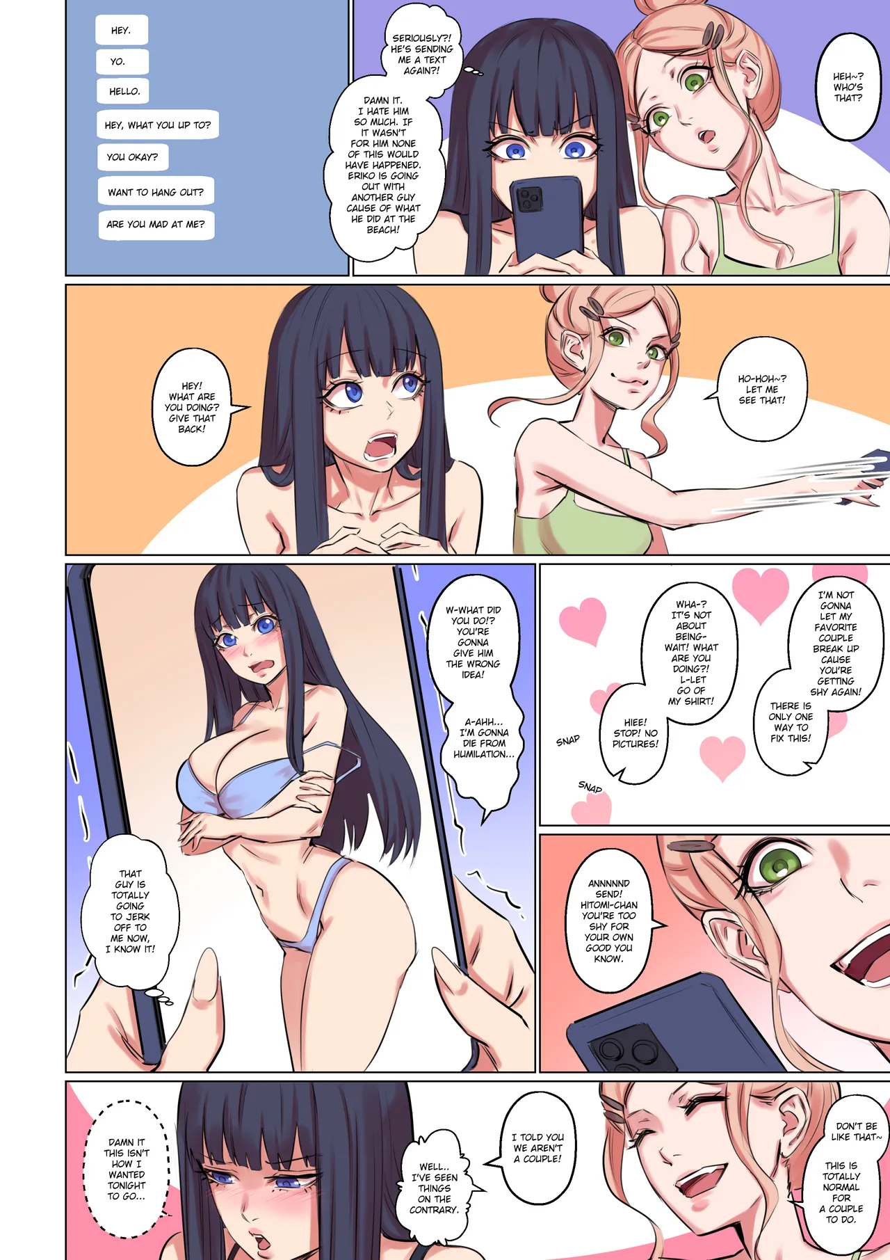 Alien abduction page 67 original parody - swimsuit bikini hentai manga - read online free