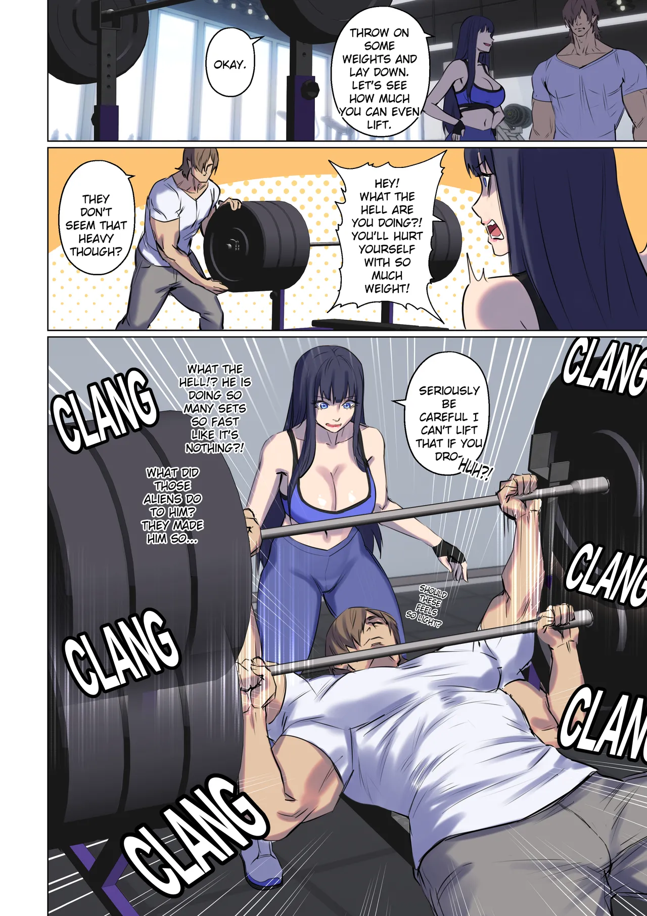 Alien abduction page 92 original parody - swimsuit bikini hentai manga - read online free