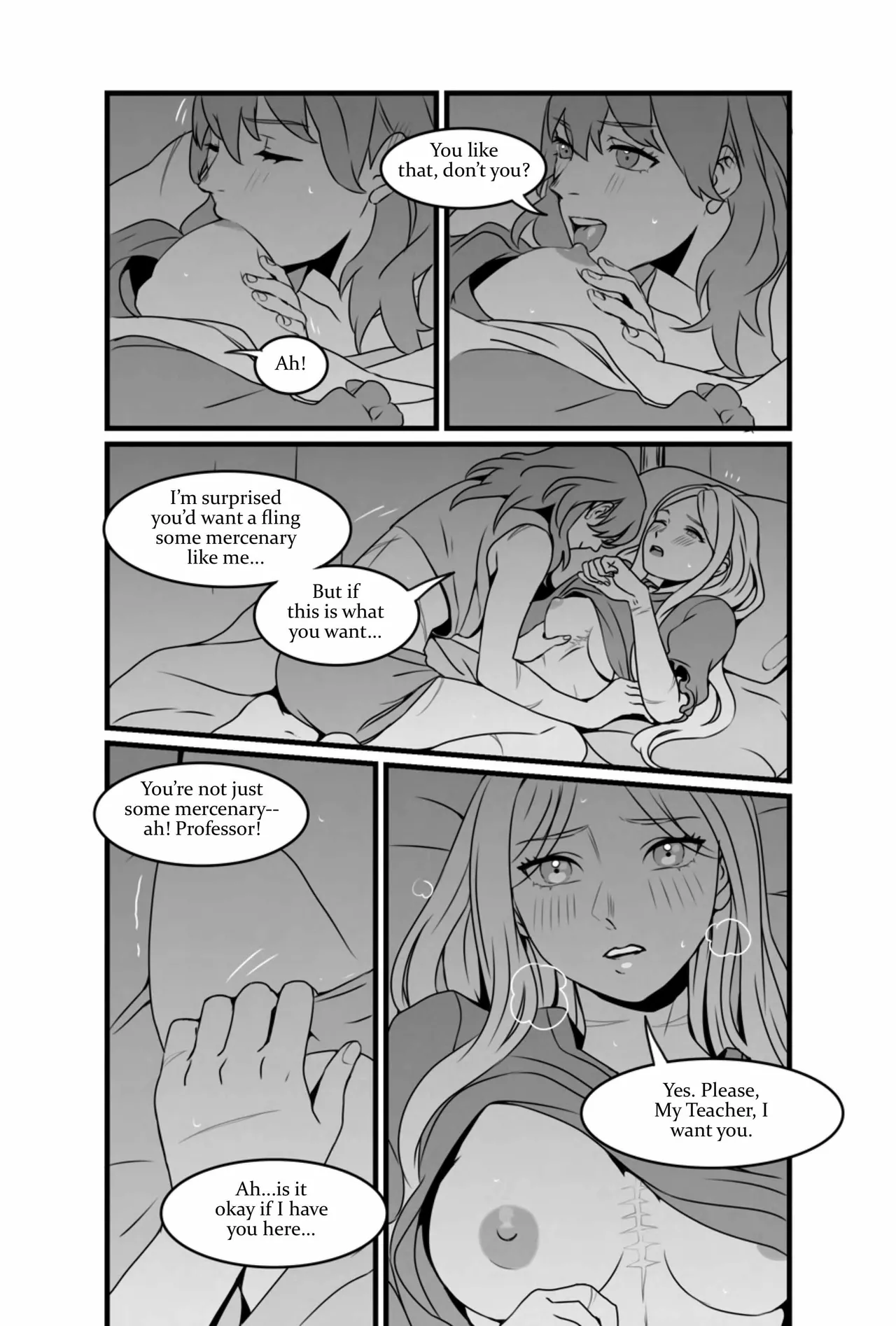 My Heart's a Secret page 18 featuring byleth eisner fire emblem parody - strap-on females only hentai manga - read online free