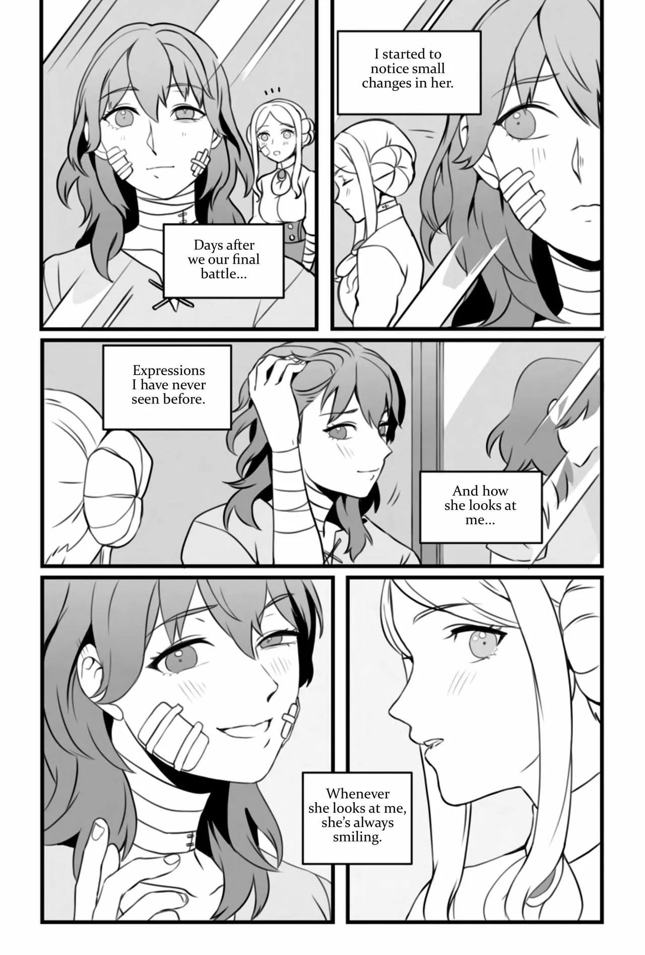 My Heart's a Secret page 35 featuring byleth eisner fire emblem parody - strap-on females only hentai manga - read online free