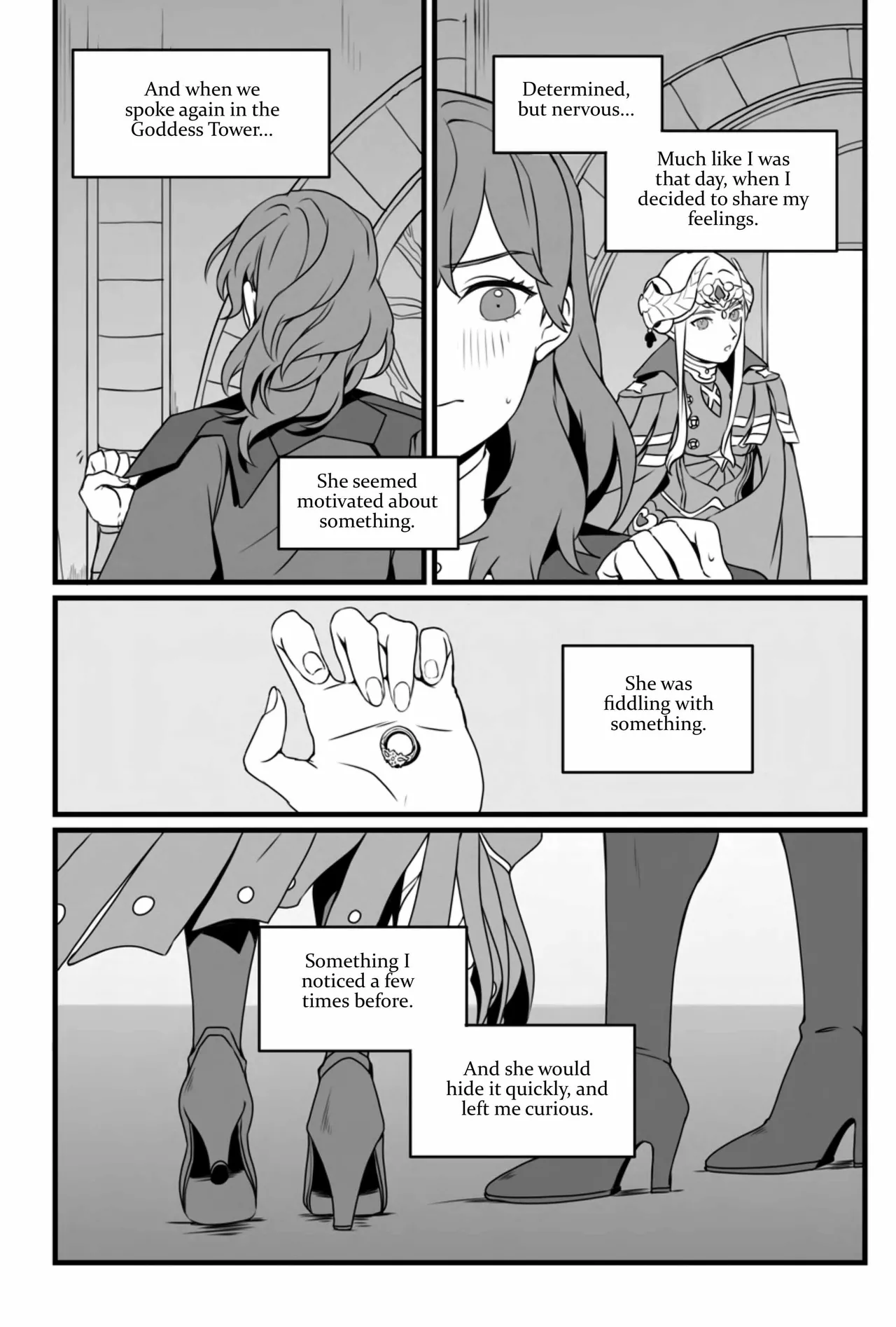 My Heart's a Secret page 36 featuring byleth eisner fire emblem parody - yuri females only hentai manga - read online free