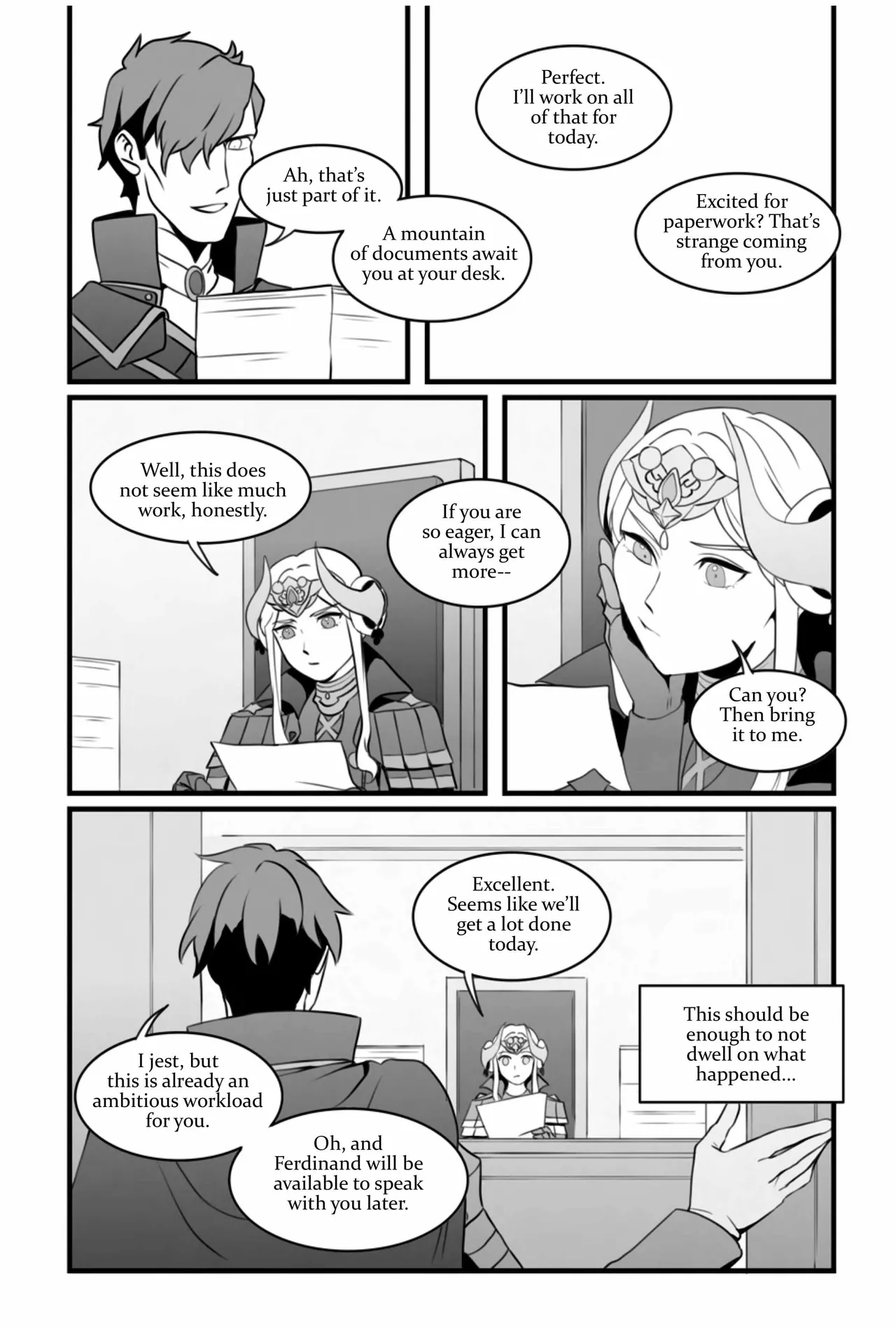 My Heart's a Secret page 46 featuring byleth eisner fire emblem parody - strap-on females only hentai manga - read online free