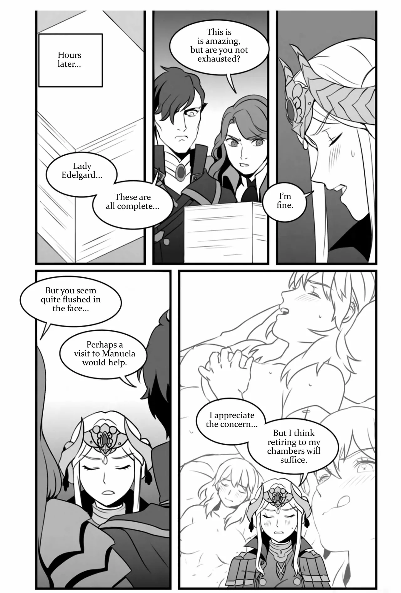 My Heart's a Secret page 48 featuring byleth eisner fire emblem parody - yuri females only hentai manga - read online free