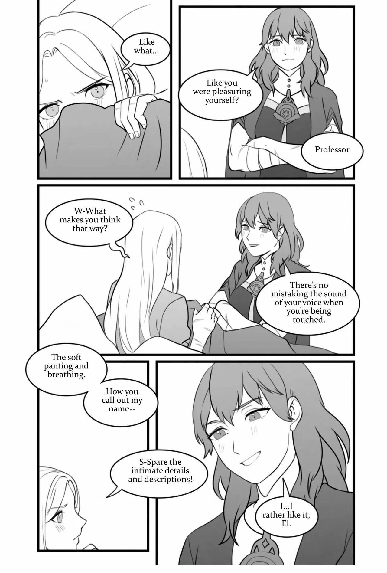 My Heart's a Secret page 54 featuring byleth eisner fire emblem parody - yuri females only hentai manga - read online free
