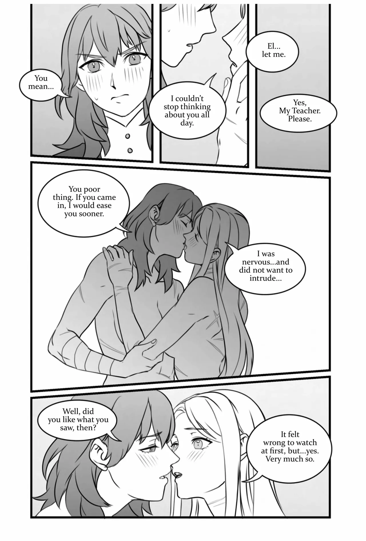 My Heart's a Secret page 56 featuring byleth eisner fire emblem parody - yuri females only hentai manga - read online free