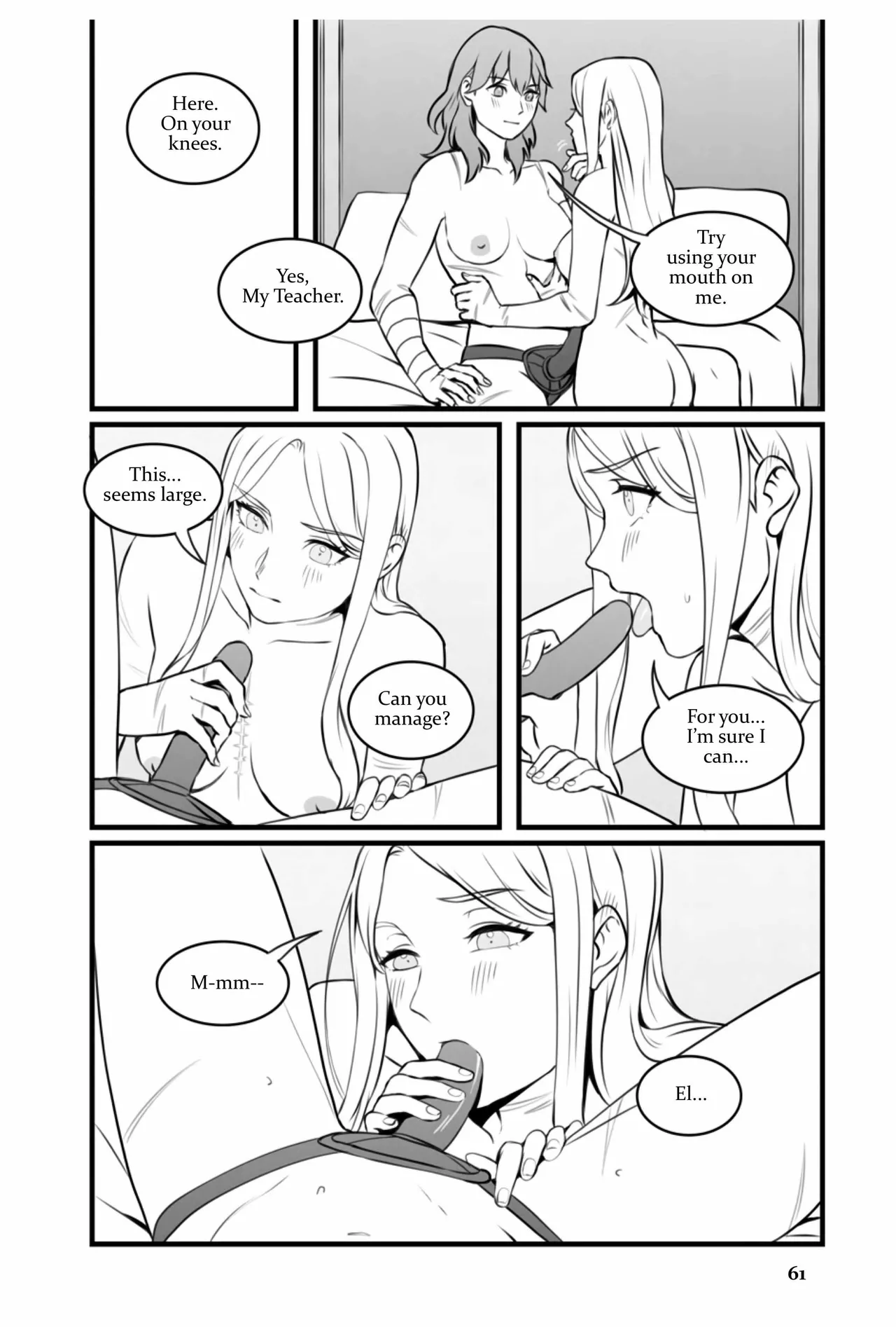 My Heart's a Secret page 61 featuring byleth eisner fire emblem parody - yuri females only hentai manga - read online free