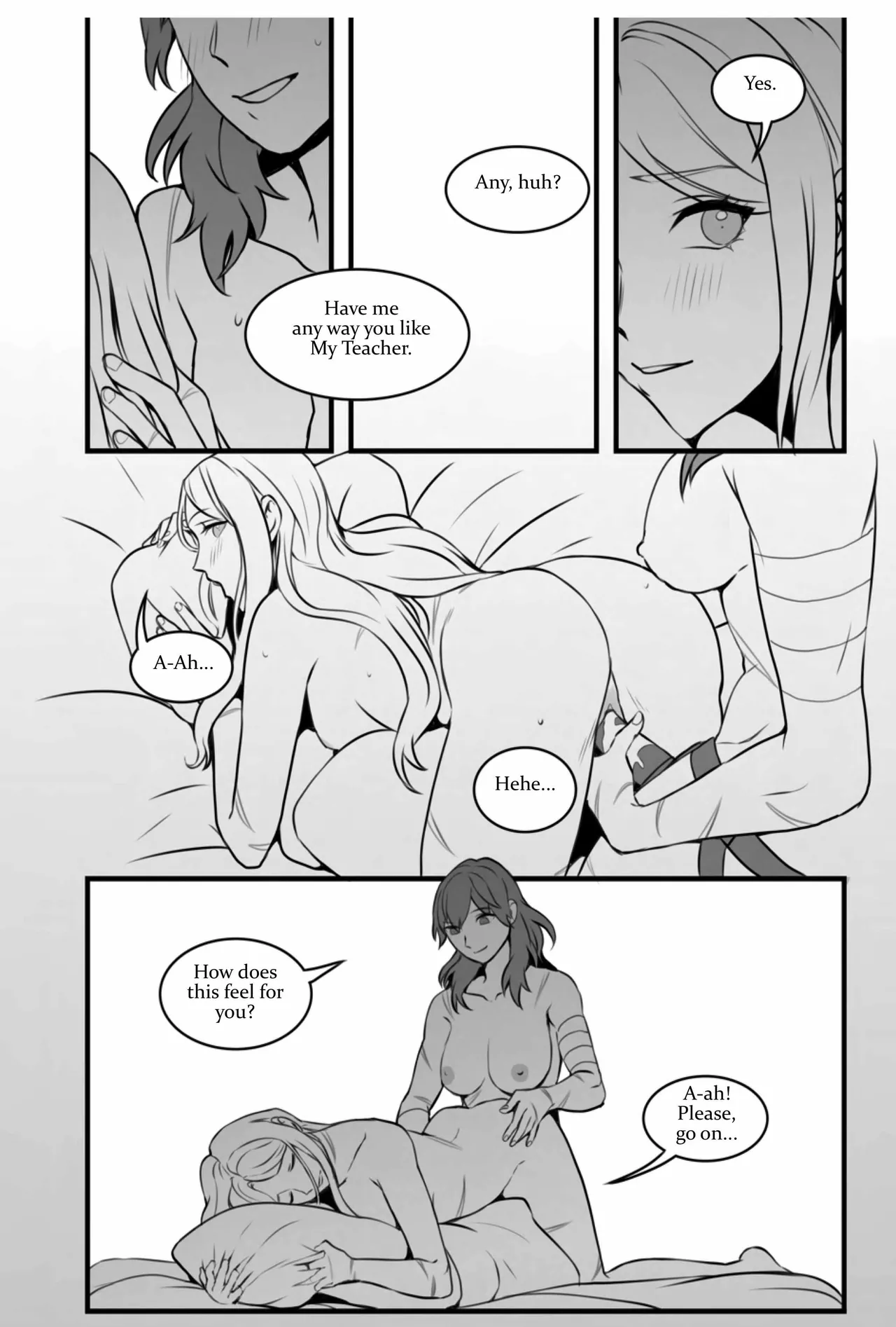 My Heart's a Secret page 67 featuring byleth eisner fire emblem parody - strap-on females only hentai manga - read online free