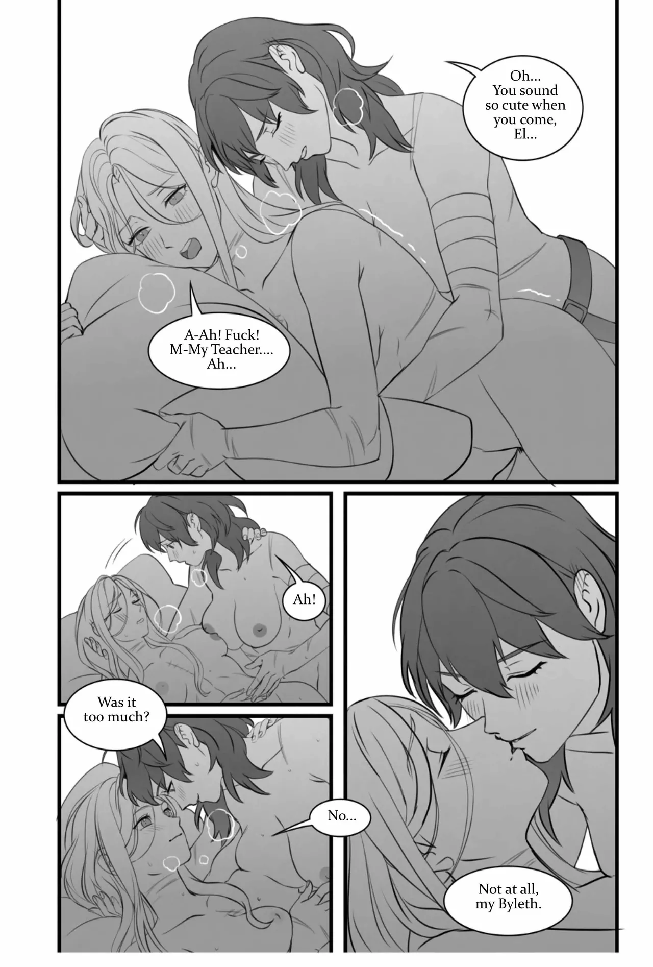 My Heart's a Secret page 70 featuring byleth eisner fire emblem parody - yuri females only hentai manga - read online free