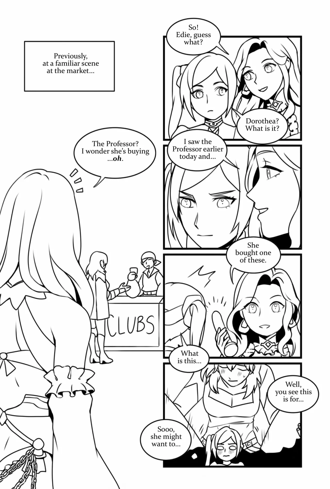 My Heart's a Secret page 73 featuring byleth eisner fire emblem parody - yuri females only hentai manga - read online free