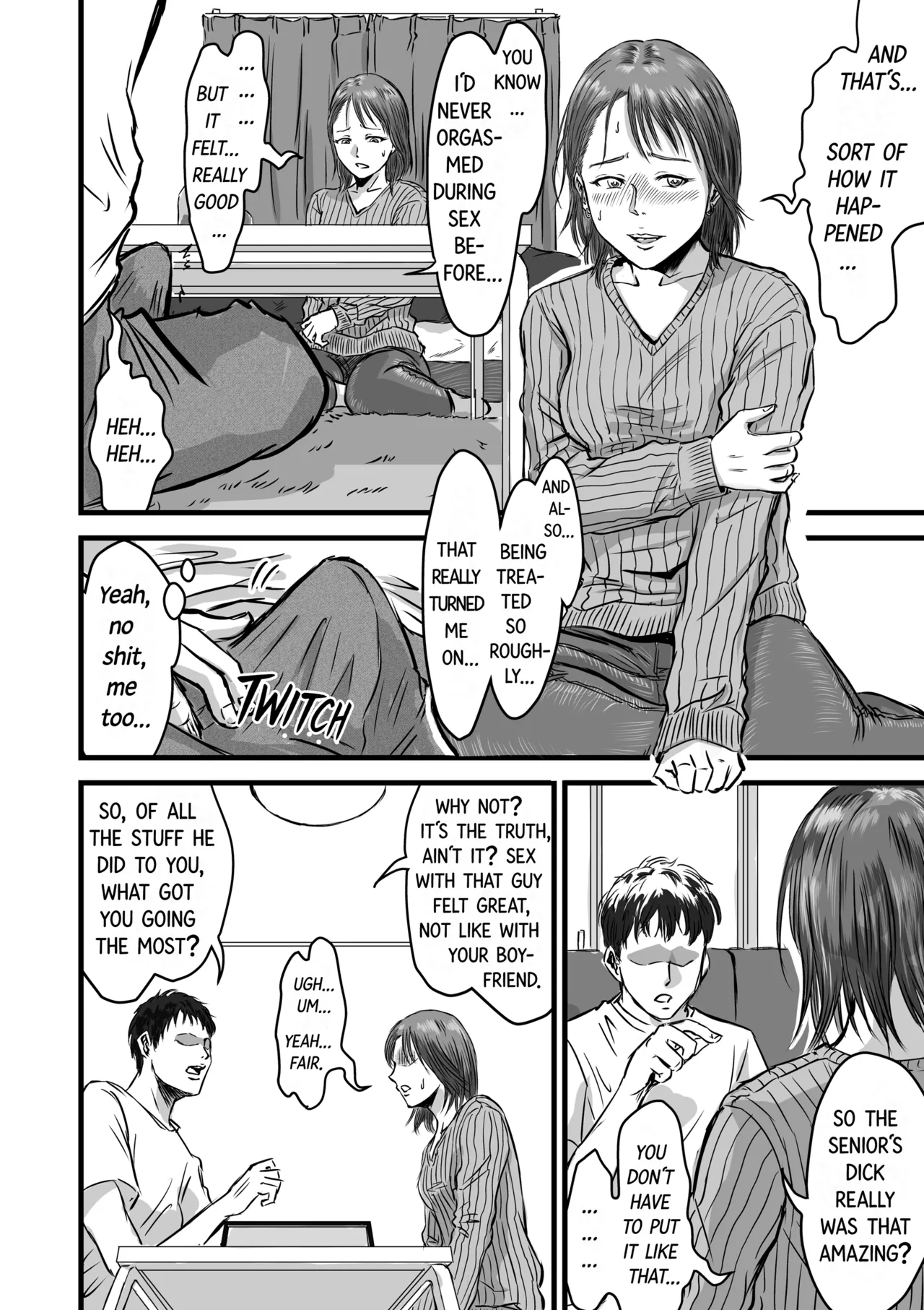 Onna Tomodachi no Uwaki Kokuhaku | My Friend Confessed to Cheating page 22 original parody - sole female uncensored hentai manga - read online free