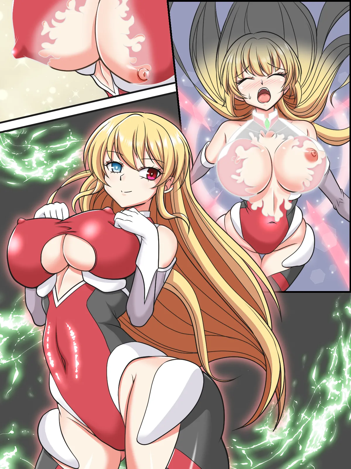 OriChara Henshin Scene page 16 original parody - sole female full color hentai manga - read online free