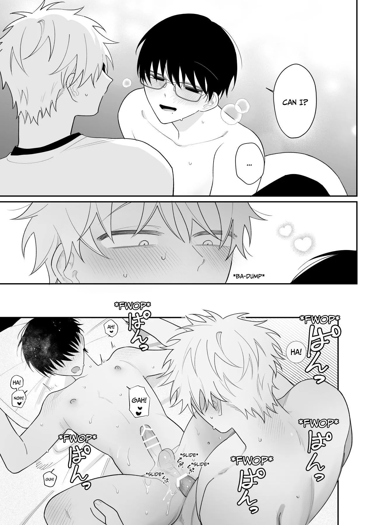 Yurukute Zakokute Naka no Ii Tomodachi 2 | My Loose And Noob Best Friend 2 page 37 original parody - handjob glasses hentai manga - read online free