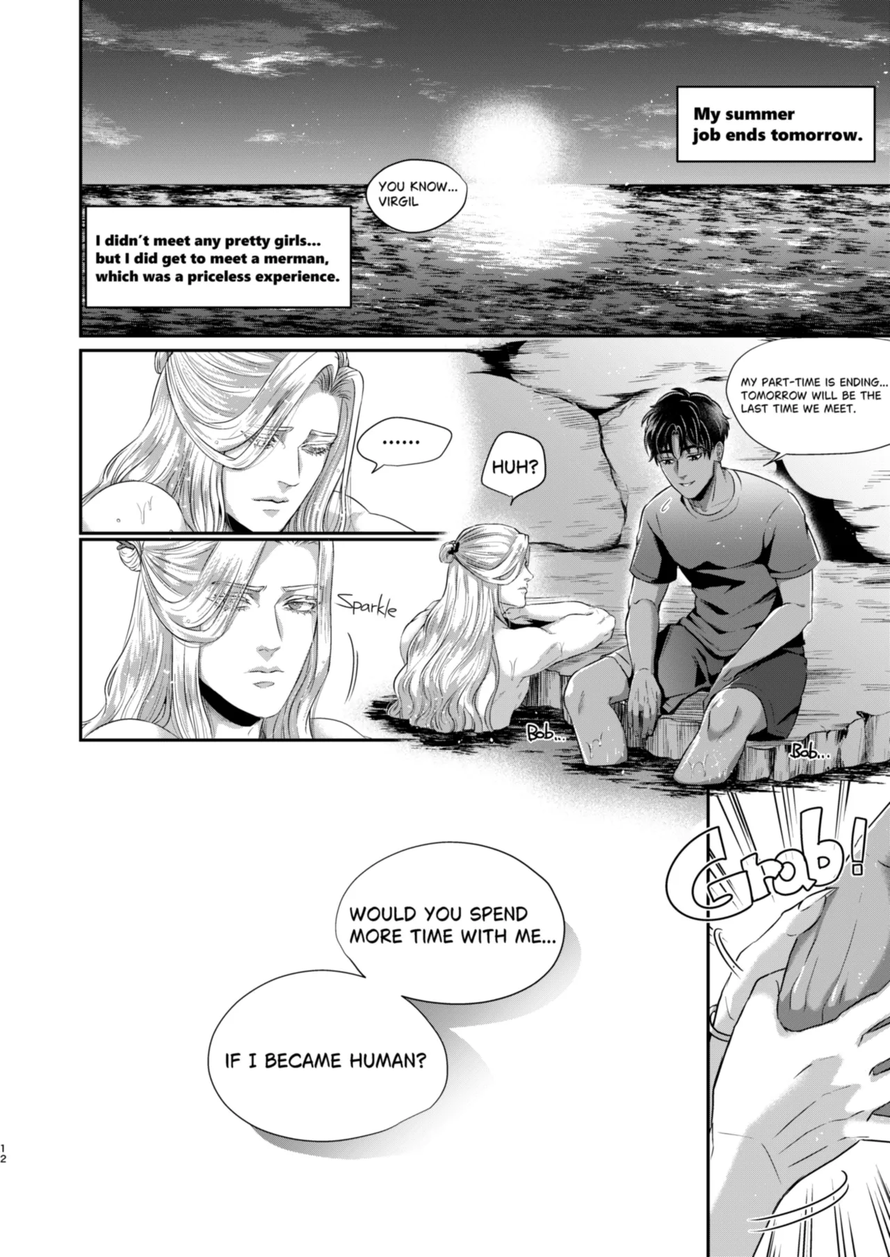Beautiful merman is a cuntboy page 11 original parody - nakadashi x-ray hentai manga - read online free