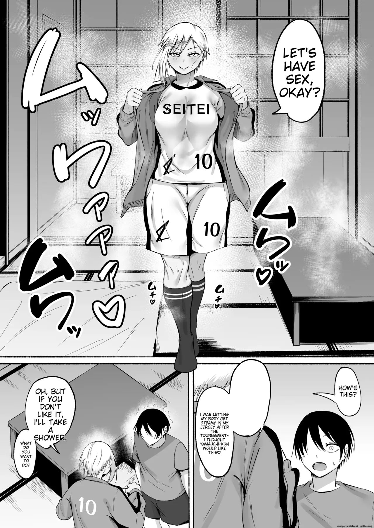 Seitei Gakuen Soccer-bu no Nichijou Kouhen page 74 original parody - squirting sweating hentai manga - read online free