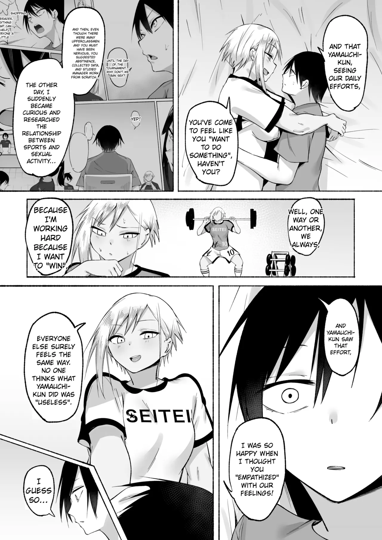 Seitei Gakuen Soccer-bu no Nichijou Kouhen page 98 original parody - squirting sweating hentai manga - read online free