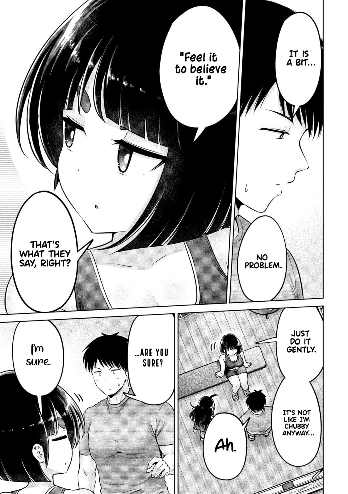 Big Muki Muki & Small Muchi Muchi - Chapter 3 page 14 - big breasts gymshorts hentai manga - read online free