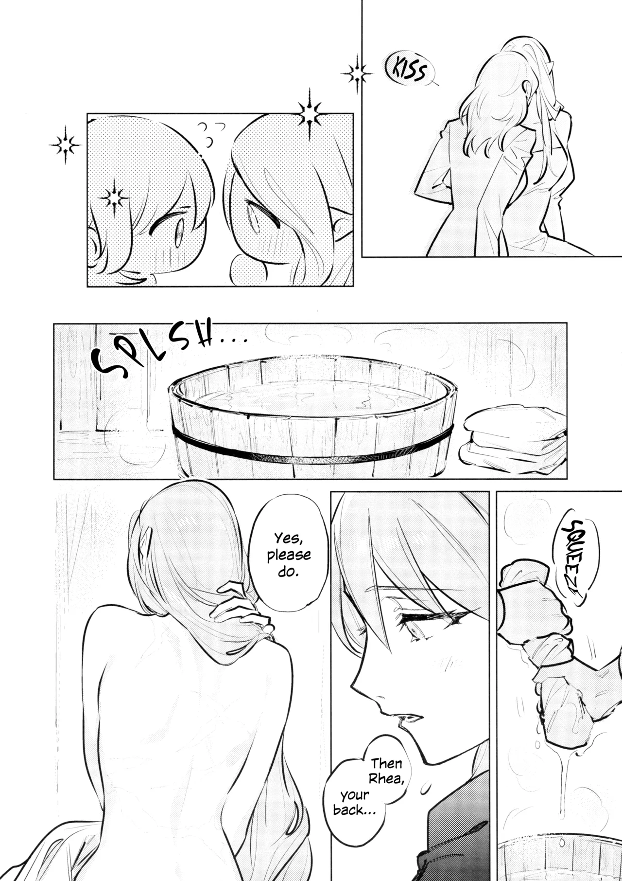 Yawarakai Uroko | Gentle Scales page 15 featuring byleth eisner fire emblem parody - kissing cunnilingus hentai manga - read online free