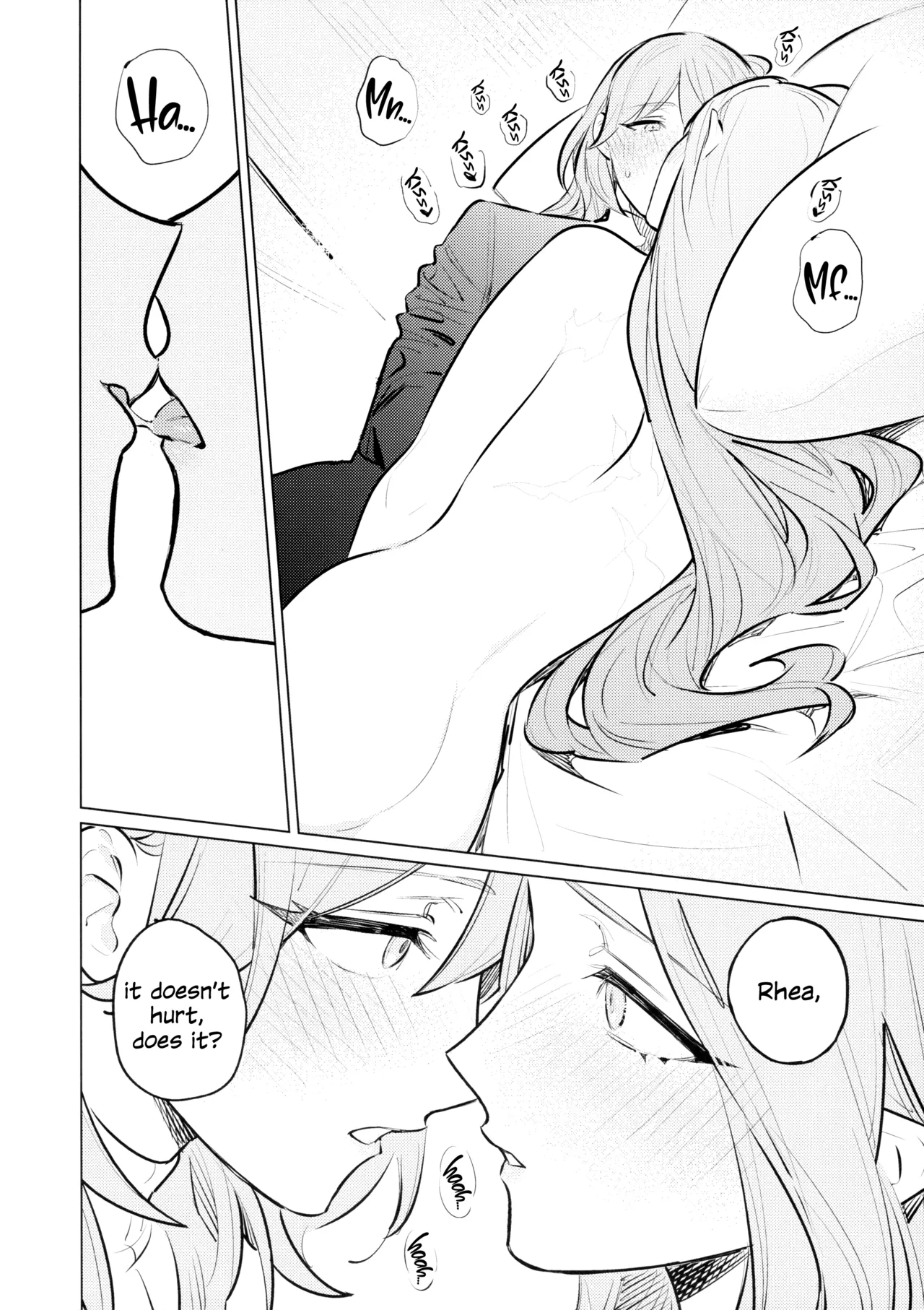 Yawarakai Uroko | Gentle Scales page 25 featuring byleth eisner fire emblem parody - yuri kissing hentai manga - read online free