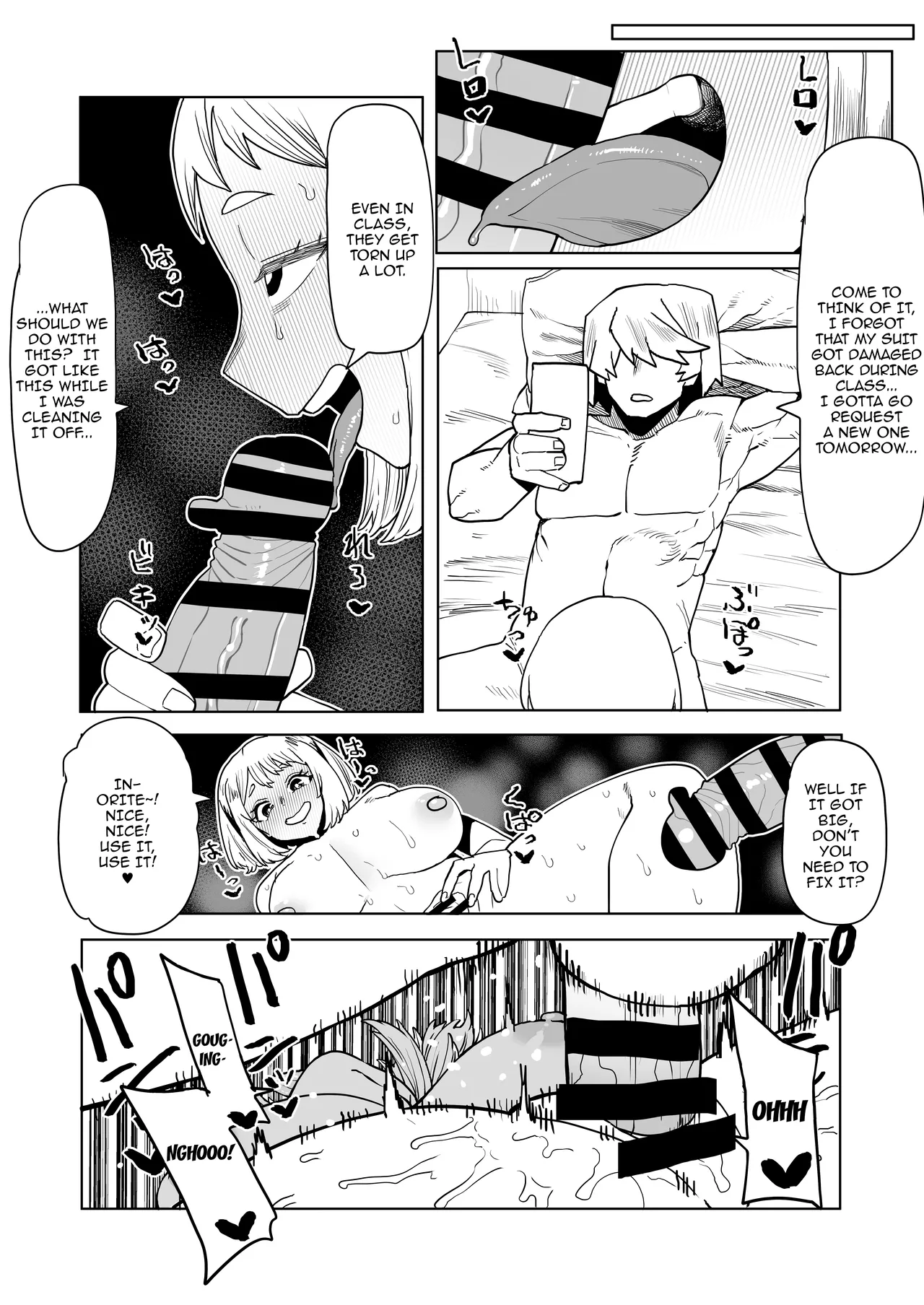 Teisou Gyakuten no Hero Academia | Inverted Morality Hero Academia page 266 featuring tooru hagakure my hero academia parody - sole female sole male hentai manga - read online free