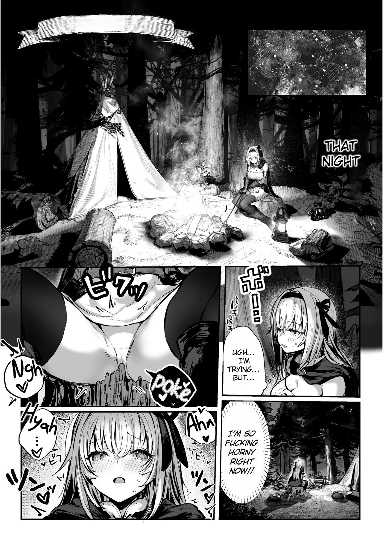 [Pirates Cat] Sei naru Kenja de Gomennasai ~Dai 1 Shou Gaman Shinai to Dame Nanoni~ | Sorry I Became a Sacred Sage ♥ Chapter 1 - Even Though I Have to Hold Back [English] [Rei Scans] [Digital] page 14 original parody - nakadashi multiple orgasms hentai manga - read online free