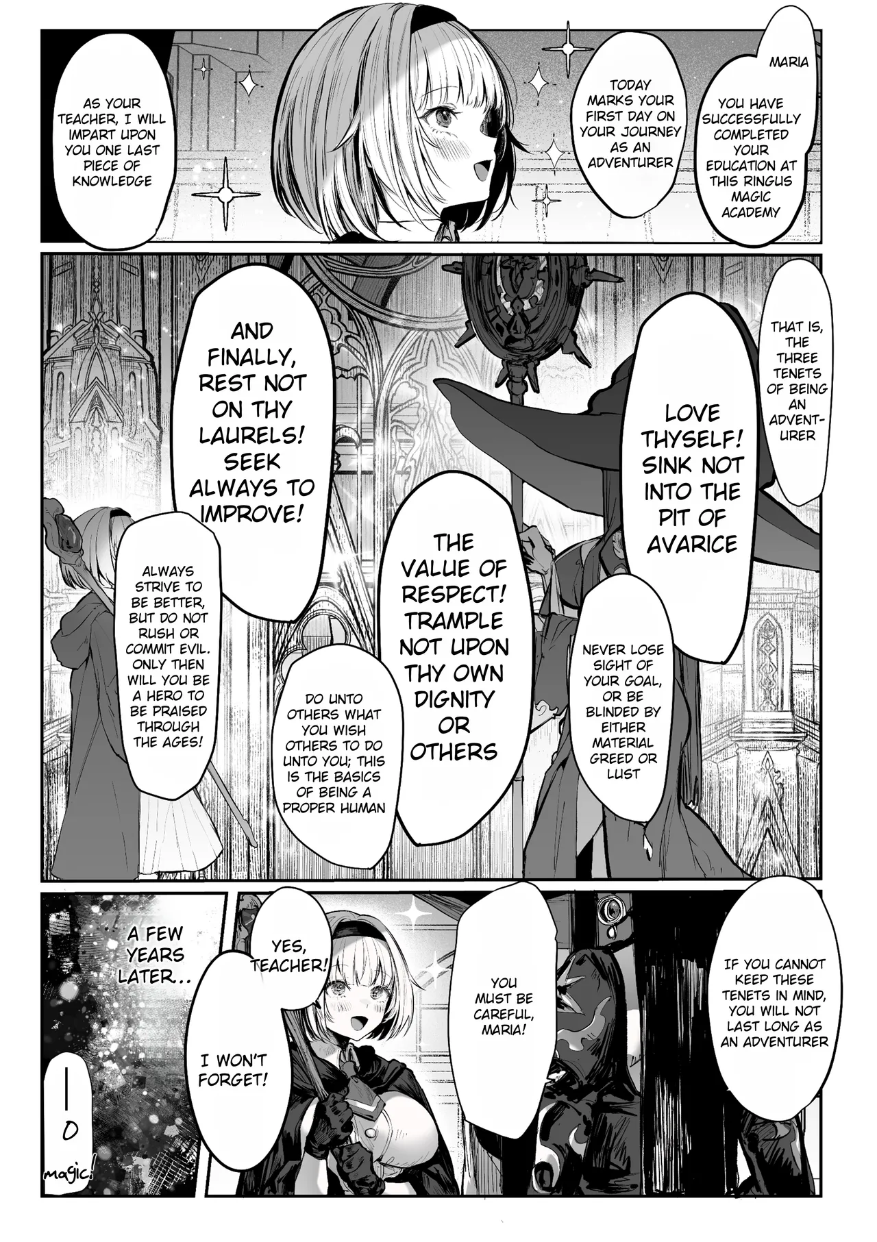 [Pirates Cat] Sei naru Kenja de Gomennasai ~Dai 1 Shou Gaman Shinai to Dame Nanoni~ | Sorry I Became a Sacred Sage ♥ Chapter 1 - Even Though I Have to Hold Back [English] [Rei Scans] [Digital] - Page 2