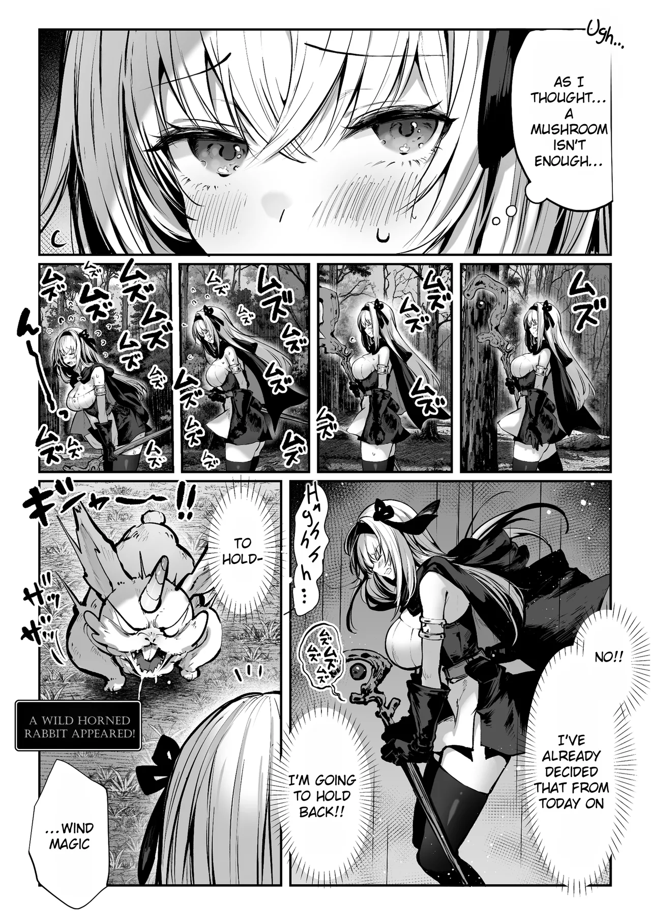 [Pirates Cat] Sei naru Kenja de Gomennasai ~Dai 1 Shou Gaman Shinai to Dame Nanoni~ | Sorry I Became a Sacred Sage ♥ Chapter 1 - Even Though I Have to Hold Back [English] [Rei Scans] [Digital] page 28 original parody - handjob slime hentai manga - read online free