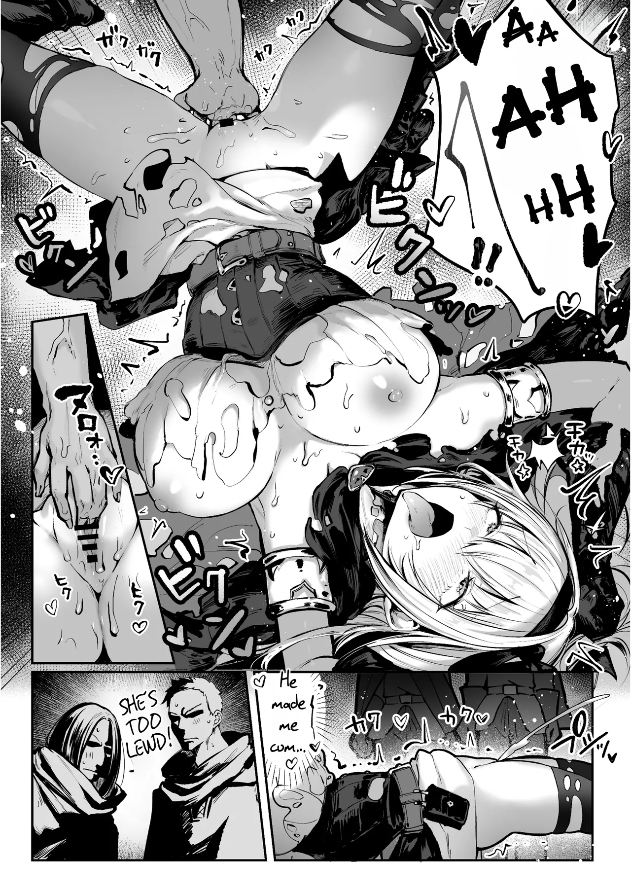 [Pirates Cat] Sei naru Kenja de Gomennasai ~Dai 1 Shou Gaman Shinai to Dame Nanoni~ | Sorry I Became a Sacred Sage ♥ Chapter 1 - Even Though I Have to Hold Back [English] [Rei Scans] [Digital] page 48 original parody - handjob slime hentai manga - read online free