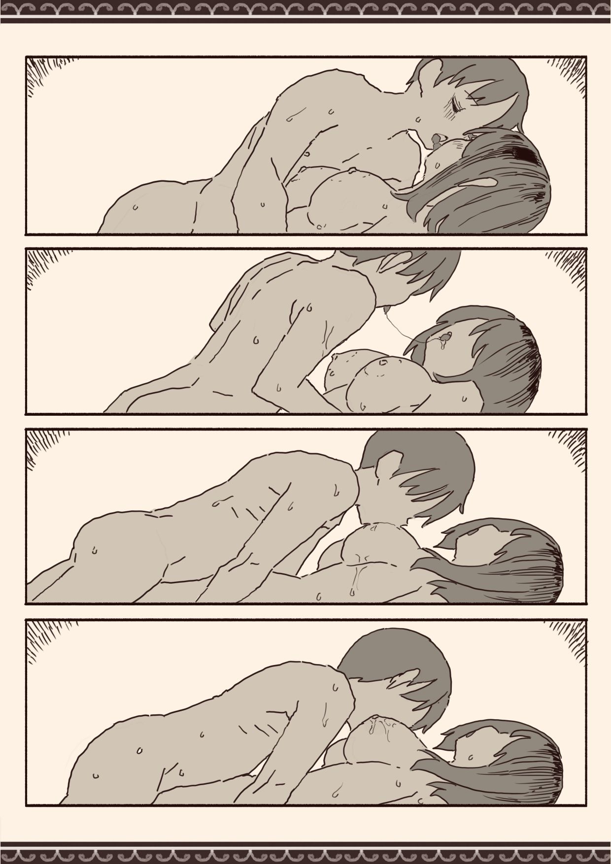 オカズの先輩 page 36 original parody - swimsuit schoolboy uniform hentai manga - read online free