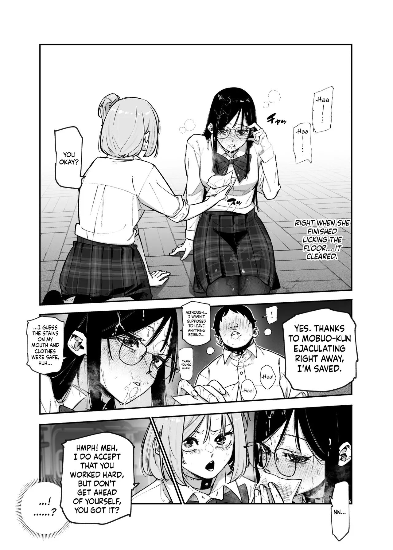 [Nyuu Koubou (Papikoro)] Death Game dakara Shikatanai desho!? EX 1-Genme Iyagatten ja Nai wa yo!? Iya Ore wa Betsu ni Iyagattenai Ken /  We Have No Choice Because We're In A Death Game! EX 1st Period - Don't Act Disgusted, Got It!? Well, It's Not Like I'm Disgusted In The First Place  [English] {Doujins.com} page 17 original parody - sole male nakadashi hentai manga - read online free