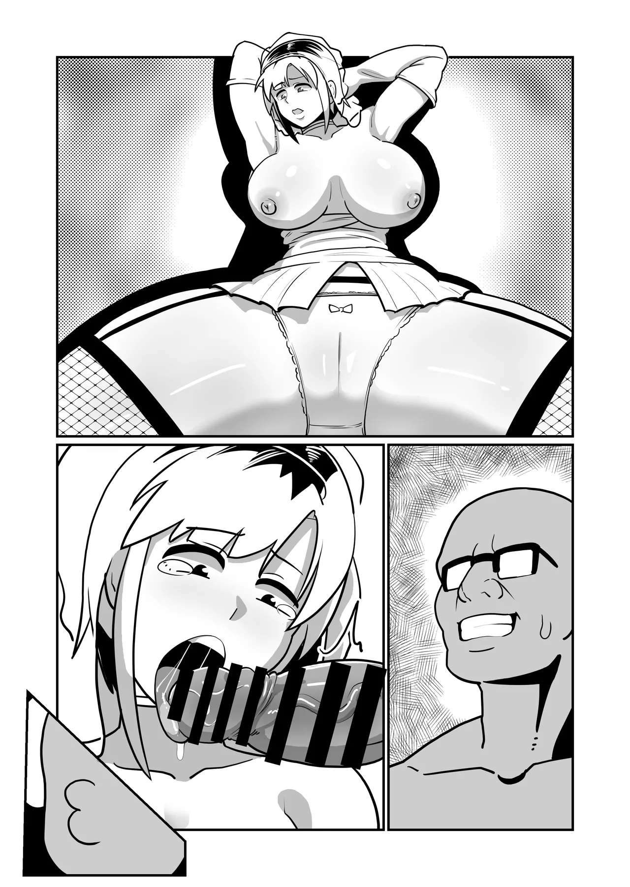 Boteyan EX page 69 original parody - kissing big breasts hentai manga - read online free