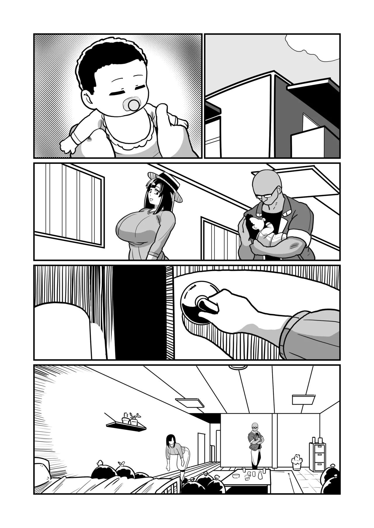 Boteyan EX page 88 original parody - kissing big breasts hentai manga - read online free