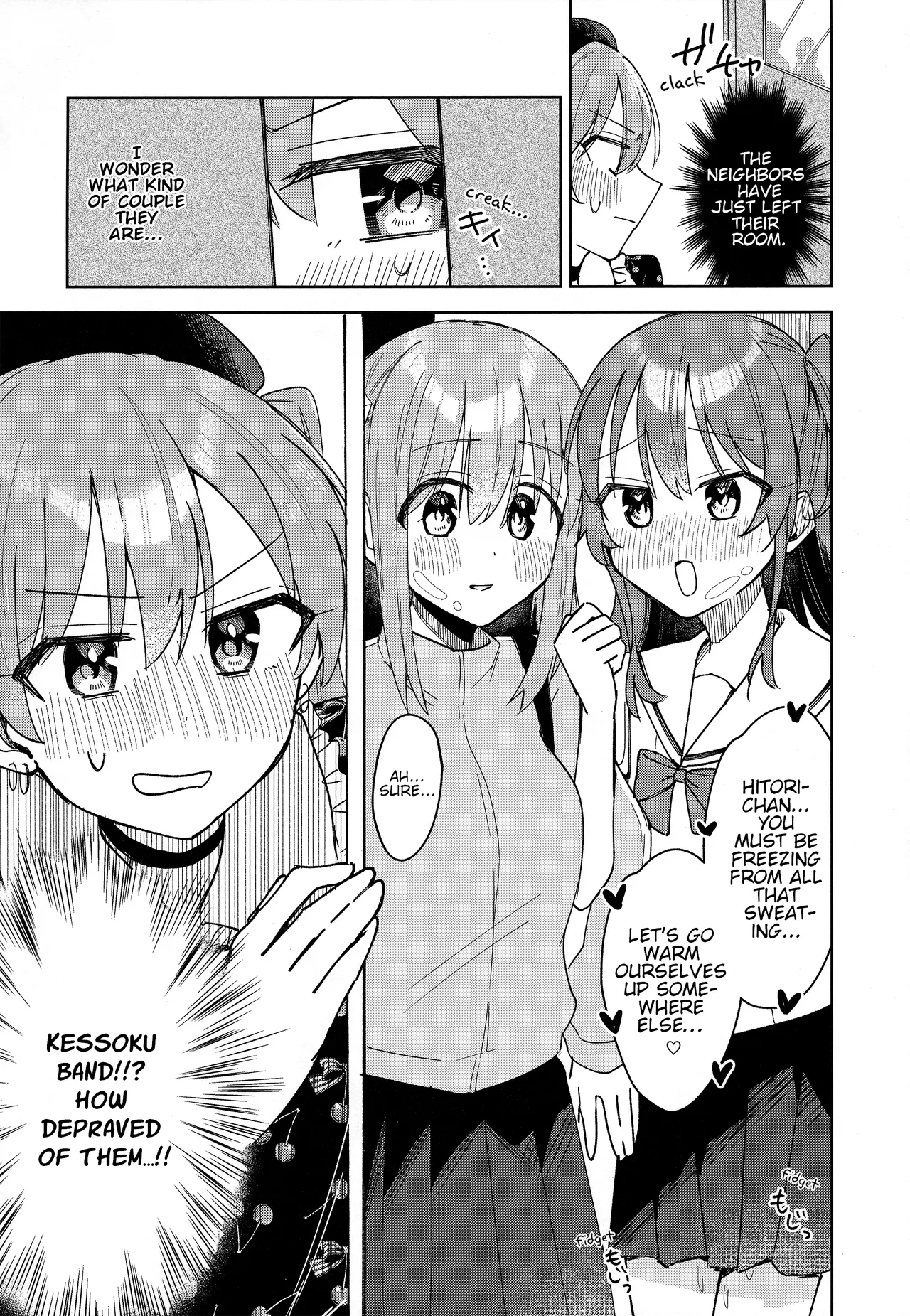 Love Song o Utaitai | I Want to Sing You a Love Song page 19 featuring hitori gotou bocchi the rock parody - females only schoolgirl uniform hentai manga - read online free