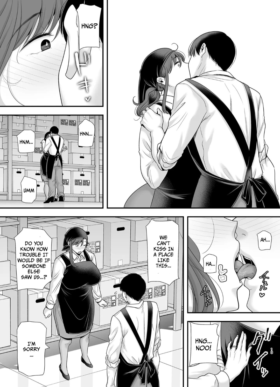 [Ogon Shinshi Club (Cloudy)] Mariko-san to Boku ~Beit Saki no Hitozuma to no Furin Kankei~ | Mariko-san and Me ~An Affair with a Married Woman from My Part-Time Job~ 2 [English] - Page 12