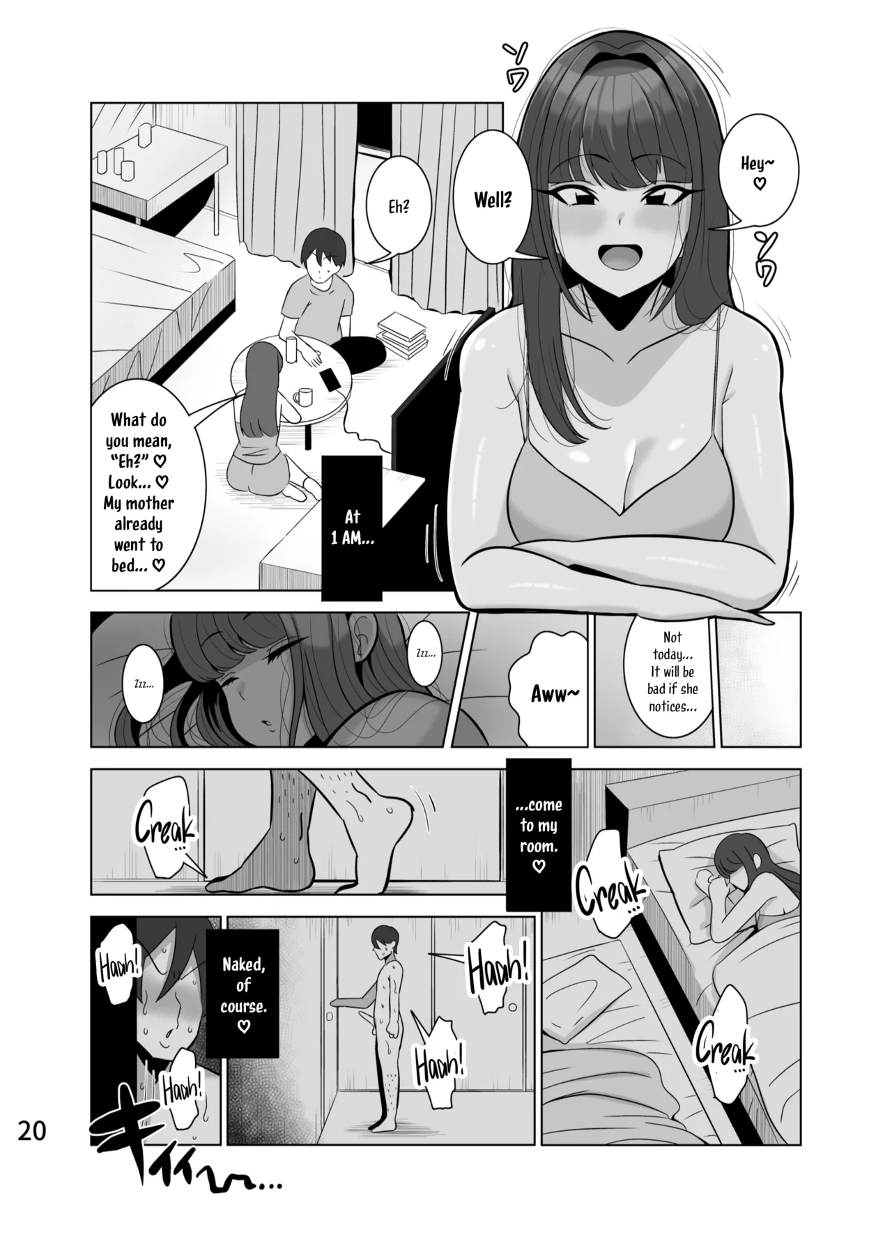 Musume no Kareshi o Netoru Haha | A Mother Who Steals Her Daughter's Boyfriends page 21 original parody - sole female sole male hentai manga - read online free