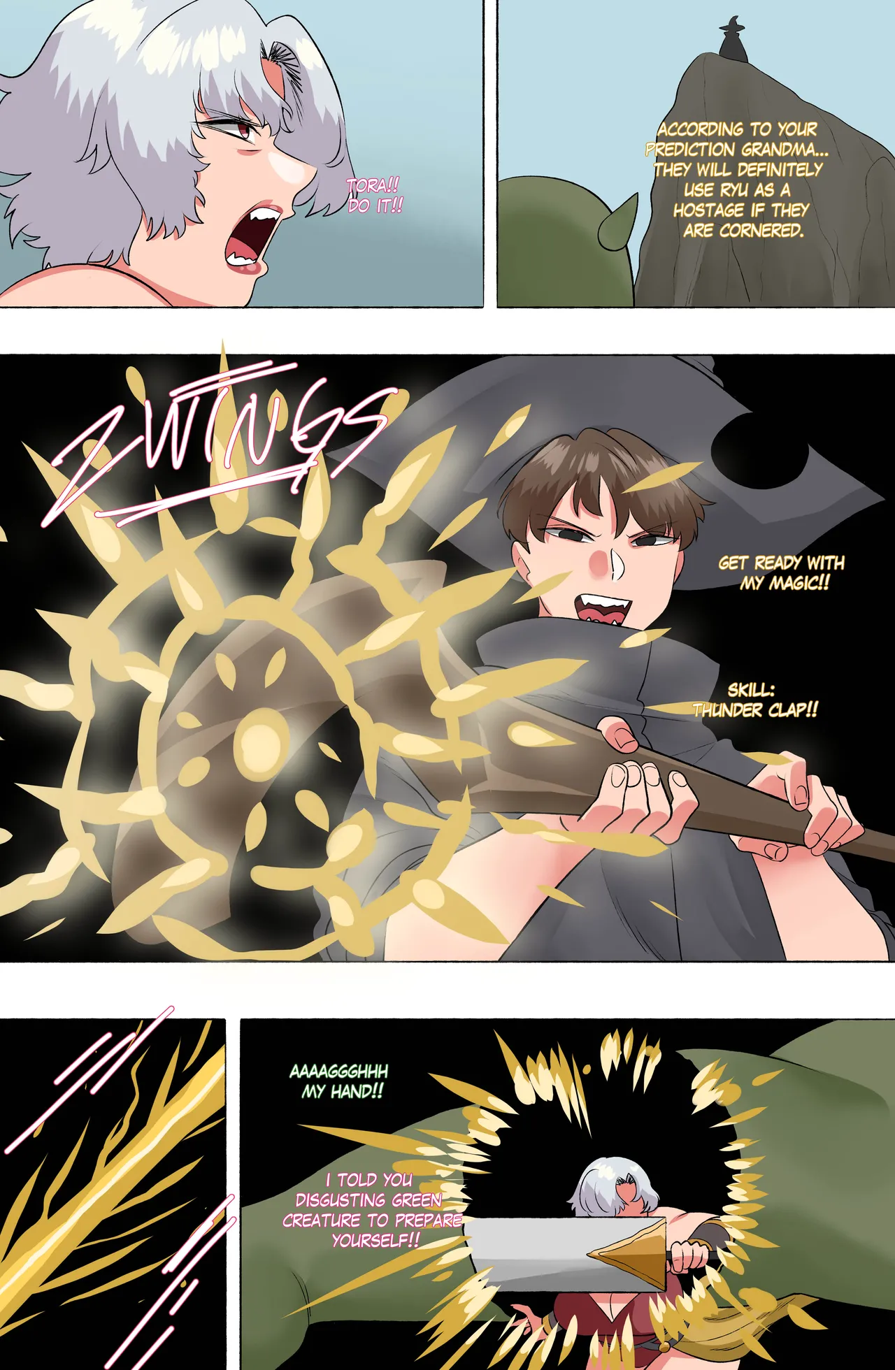 Berserk Grandma part 1 page 10 original parody - sole female full color hentai manga - read online free