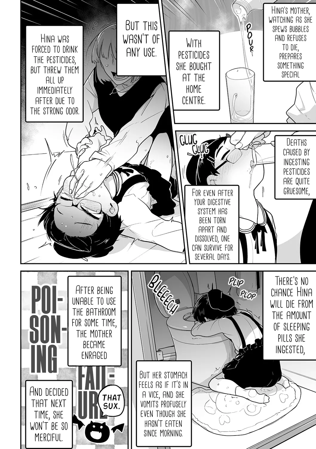 Suicide Challenge page 13 original parody - rough translation glasses hentai manga - read online free