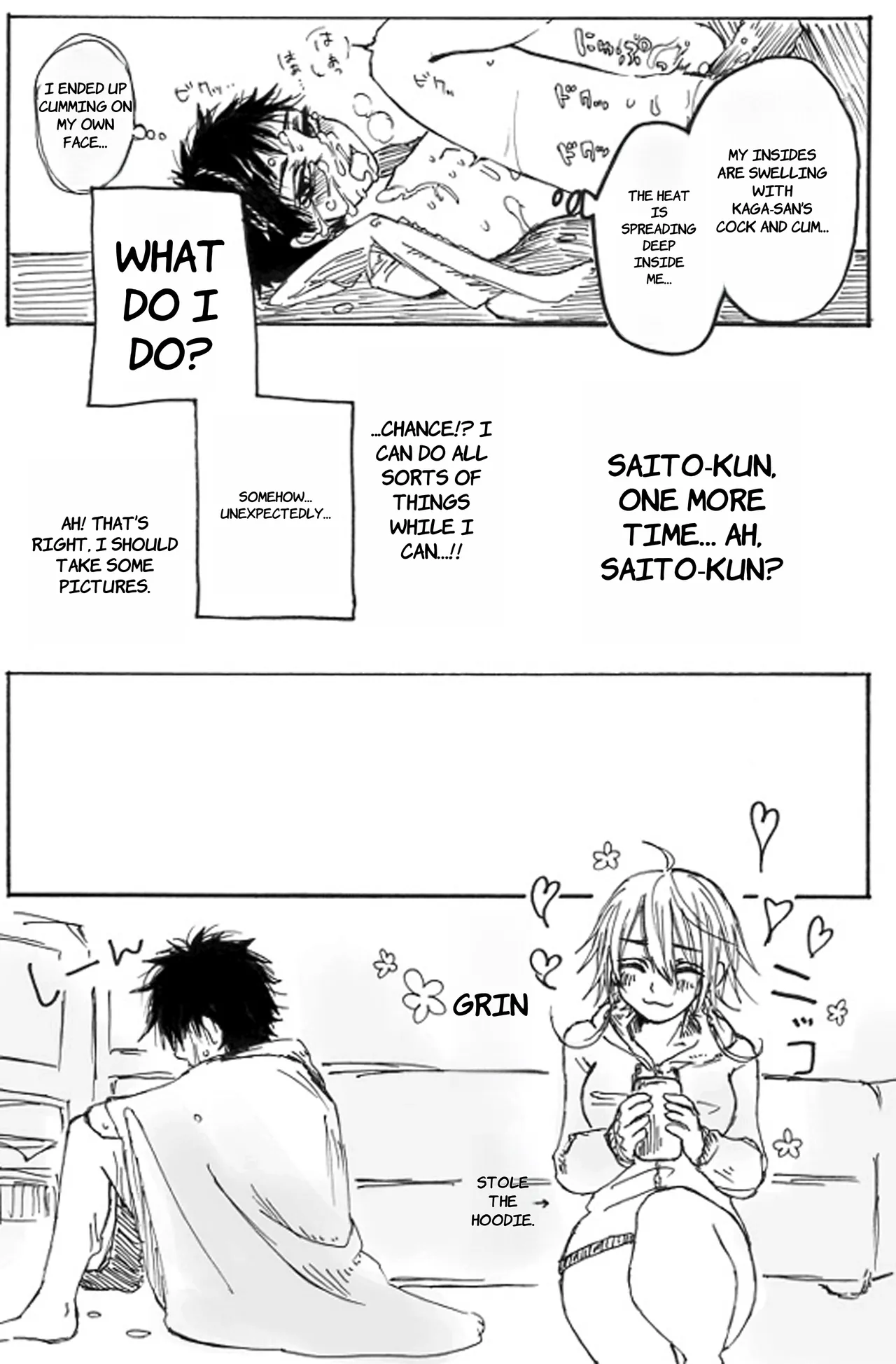 Note Man x Futanari - English page 16 original parody - futanari dickgirl on male hentai manga - read online free