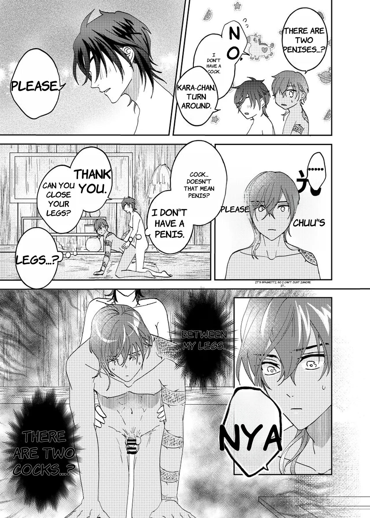 Ame Tokidoki Futanari × Supadari - English page 11 featuring shokudaikiri mitsutada touken ranbu parody - futanari anal hentai manga - read online free
