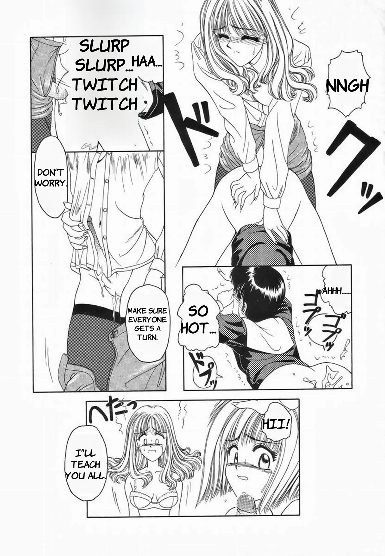 [Anyakunin] Kagai Jugyou (Futa-On-Male) - English page 13 original parody - rough translation futanari hentai manga - read online free