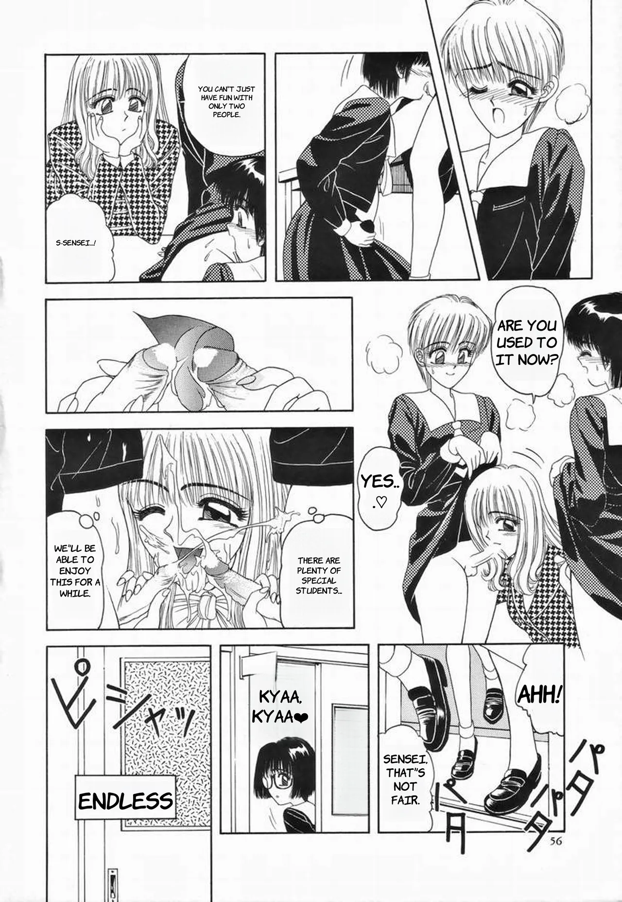 [Anyakunin] Kagai Jugyou (Futa-On-Male) - English page 20 original parody - rough translation futanari hentai manga - read online free