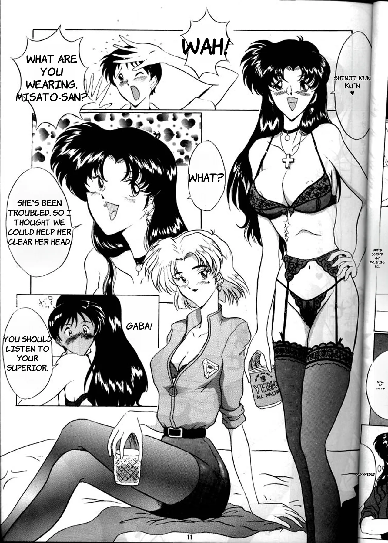 [Yomosue Doukoukai (Gesho Ichirou)] EVA 01 Test (Neon Genesis Evangelion) - English page 10 neon genesis evangelion parody - rough translation big breasts hentai manga - read online free