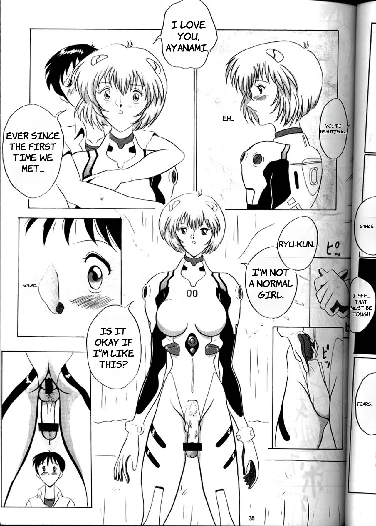 [Yomosue Doukoukai (Gesho Ichirou)] EVA 01 Test (Neon Genesis Evangelion) - English page 34 neon genesis evangelion parody - rough translation big breasts hentai manga - read online free