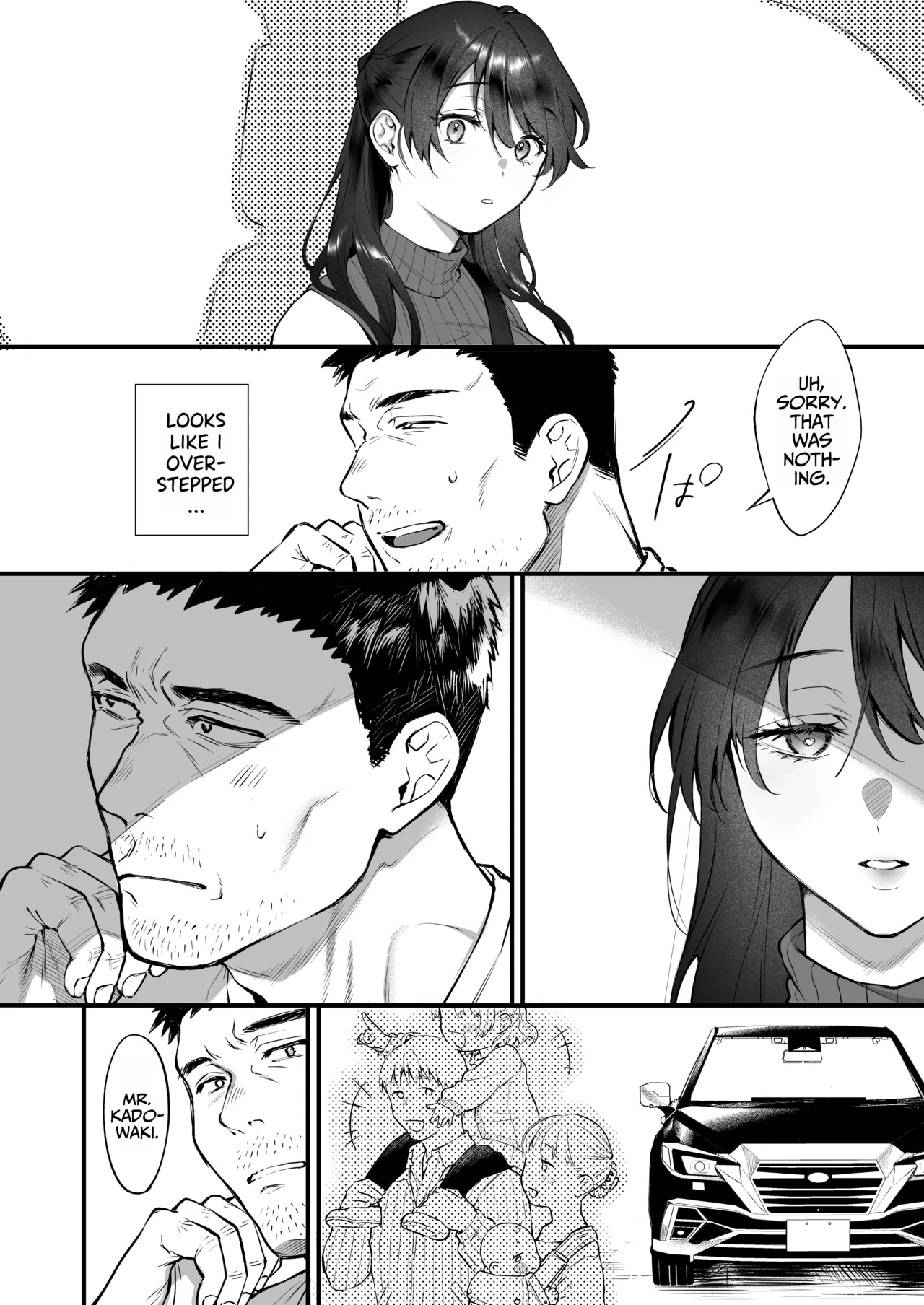 [Okinaga Umanosuke] Shikatte Yurushite Atama o Nadete ~Bakunyuu Seiso na Kaigoshi ga Oji-san Daisuki na Riyuu~ | Scold her, forgive her, pat her on the head. ~The Reason Why the Busty and Neat Caregiver Loves Older Men~ [English] page 11 original parody - sole female sole male hentai manga - read online free