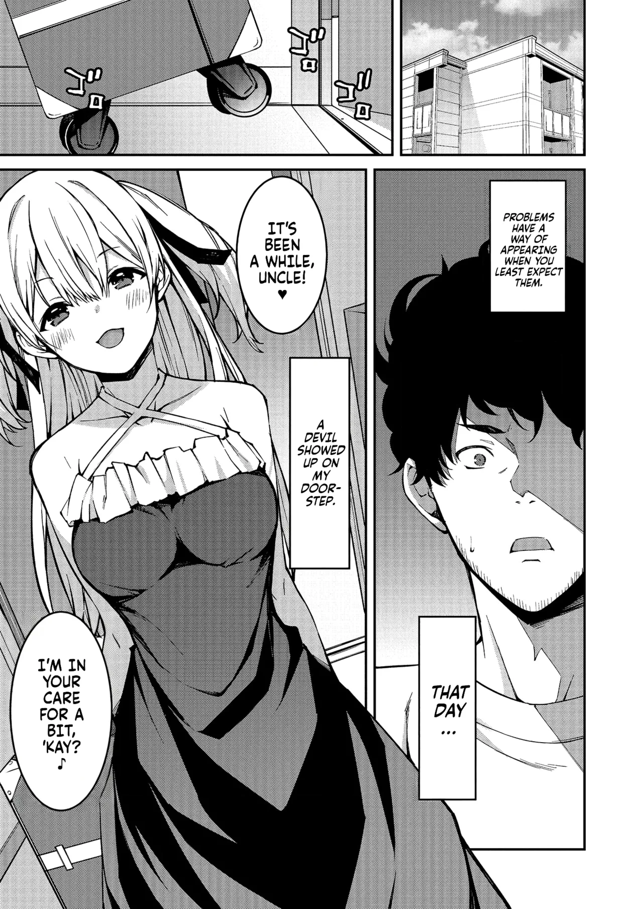 Page 3 of [Kusano Yuu] Namaiki Gyaru ni Zako Atsukai Sareta Ore ~ Meikko ga Guigui Kuru! Ch. 01 | A bratty Gal treats me like a Loser. My niece is comming on strong!! Ch. 01 [English] [Fallen Games]