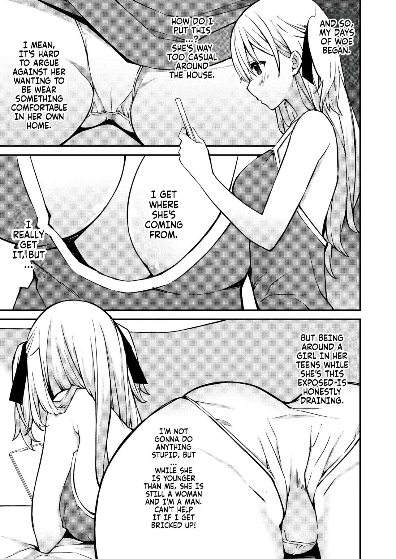 Namaiki Gyaru ni Zako Atsukai Sareta Ore ~ Meikko ga Guigui Kuru! Ch. 01 | A bratty Gal treats me like a Loser. My niece is comming on strong!! Ch. 01 page 9 original parody - handjob inseki hentai manga - read online free