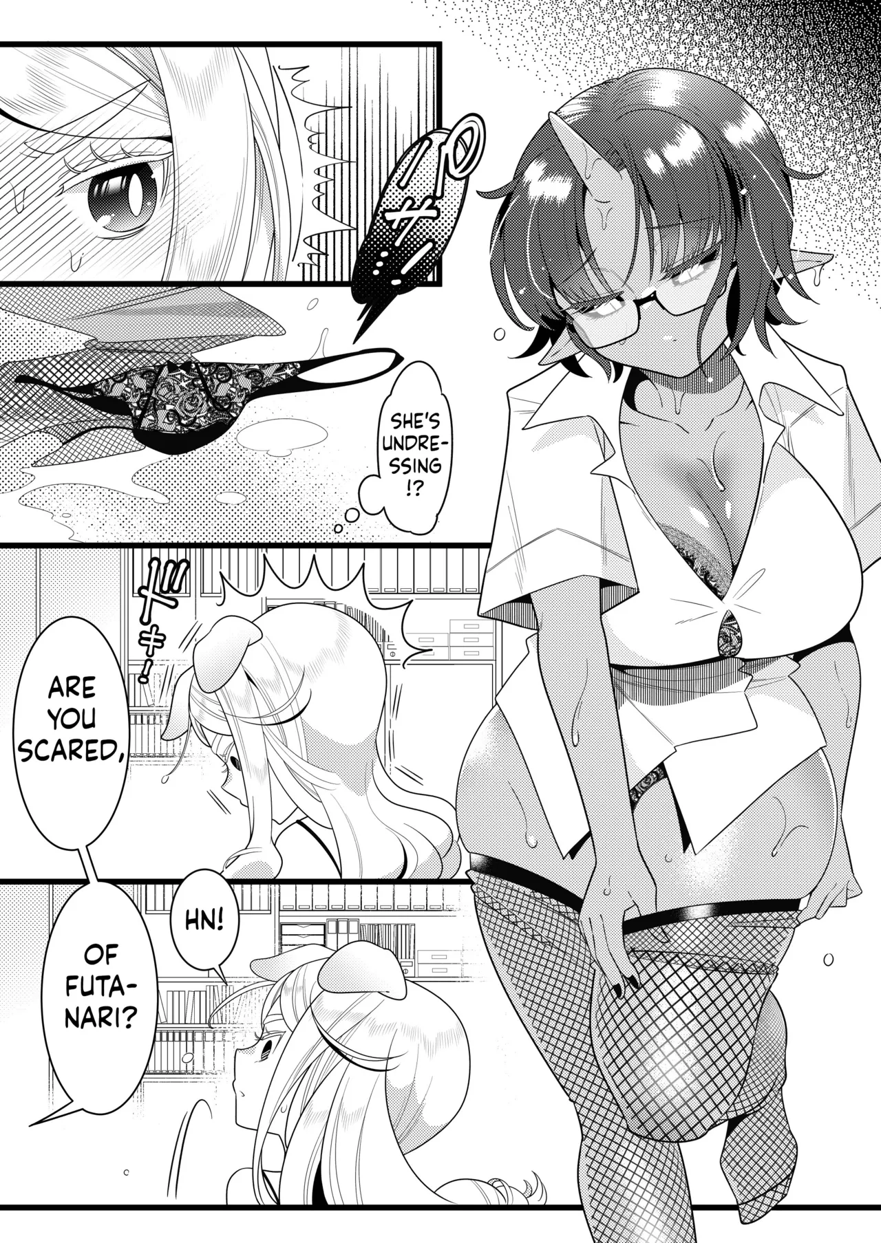 Futanari Oni to Koisuru Kemono page 13 original parody - sole female nakadashi hentai manga - read online free