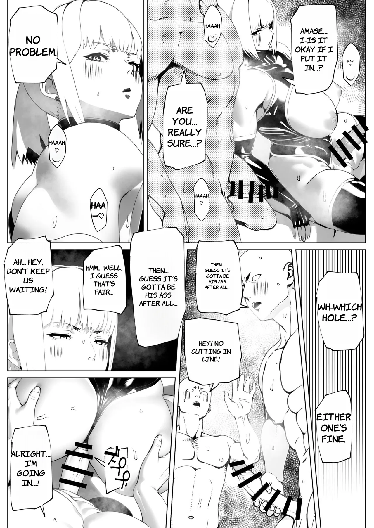 [bekobeko] Mesuiki Shitakeriya Tatasemashou [Digital] - ENGLISH AI TRANSLATED page 14 original parody - futanari big breasts hentai manga - read online free