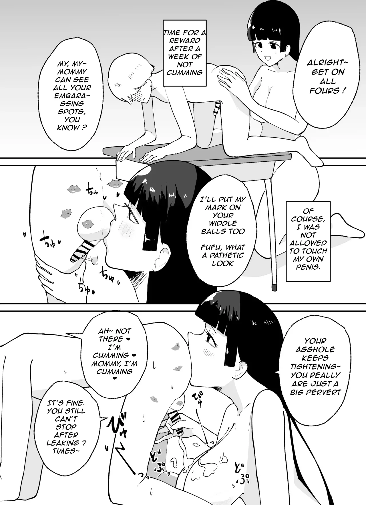 How to Discipline Small-dicked Men ~ Tanshou Danshi no Shitsukekata EN page 21 original parody - big breasts chastity belt hentai manga - read online free
