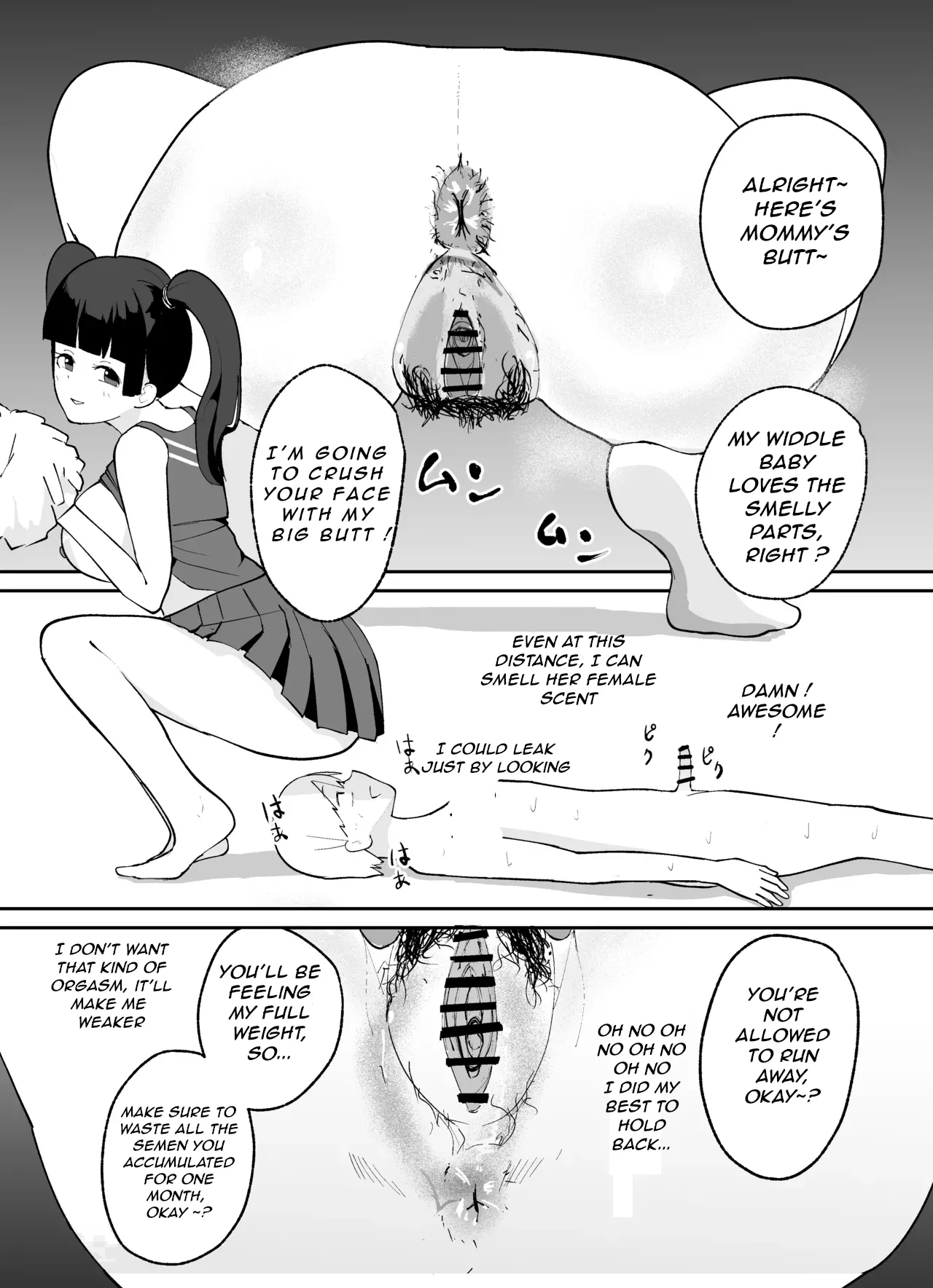 How to Discipline Small-dicked Men ~ Tanshou Danshi no Shitsukekata EN page 24 original parody - sole male paizuri hentai manga - read online free