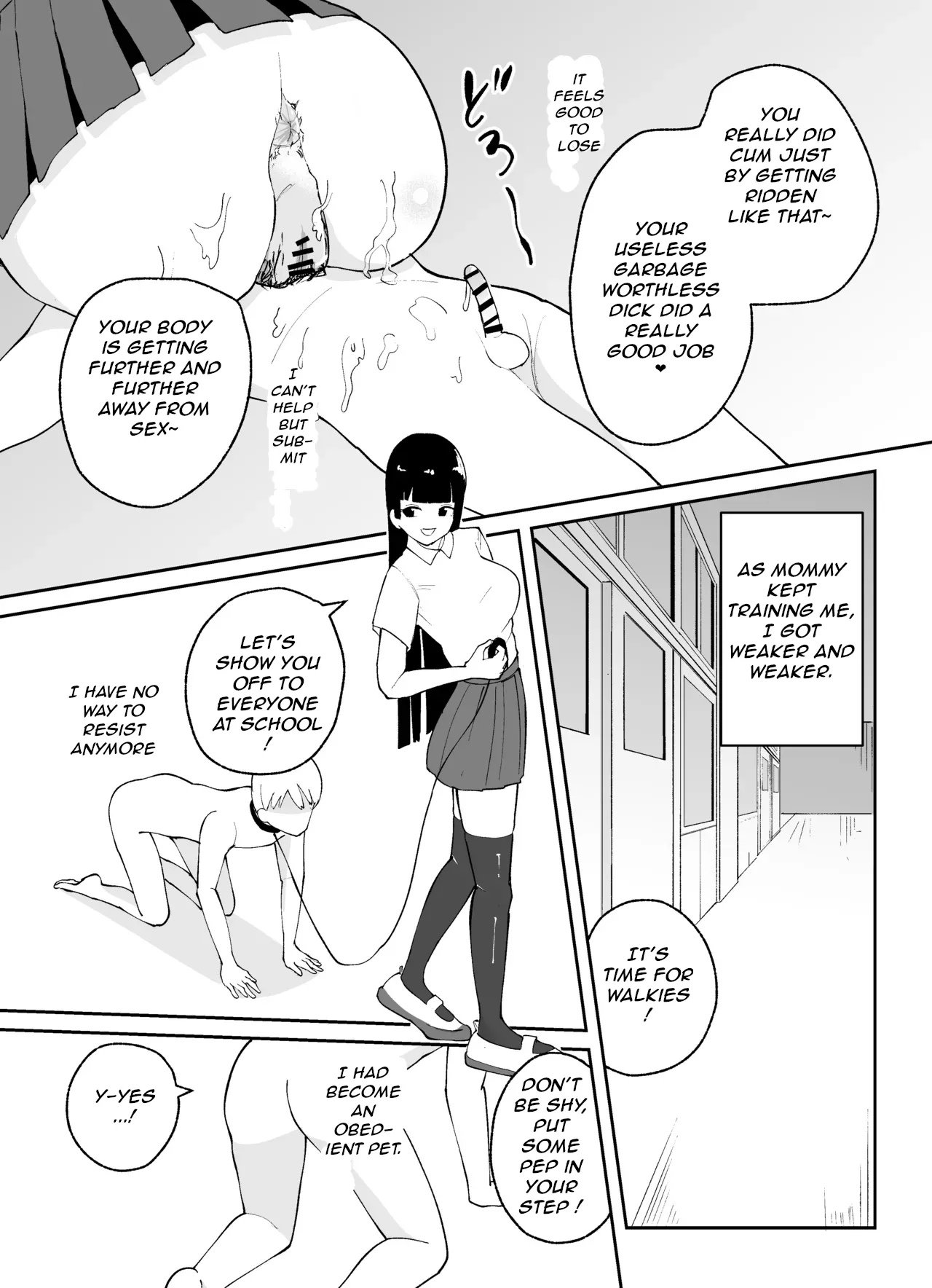 How to Discipline Small-dicked Men ~ Tanshou Danshi no Shitsukekata EN page 26 original parody - big breasts chastity belt hentai manga - read online free